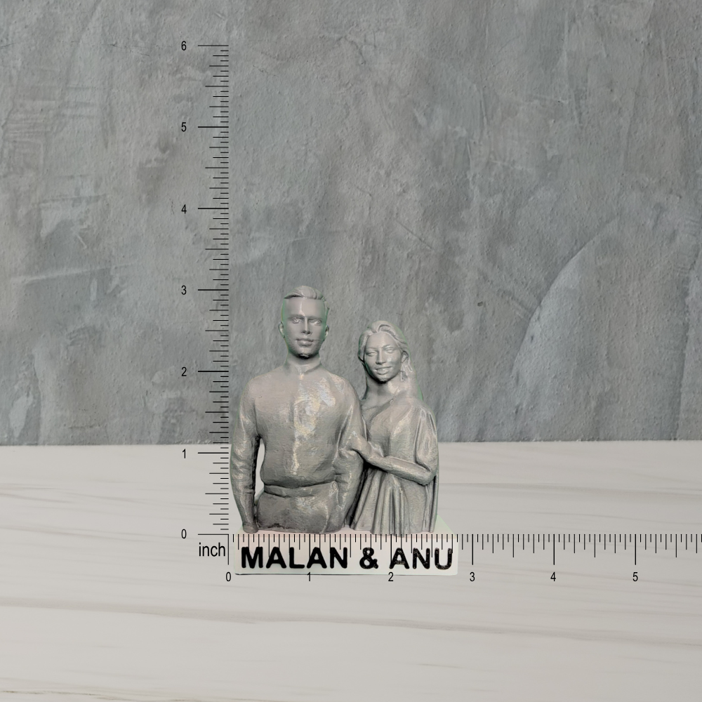 Couple Portrait Statue